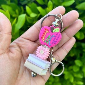 🍎👩‍🏫 Teacher Keychain